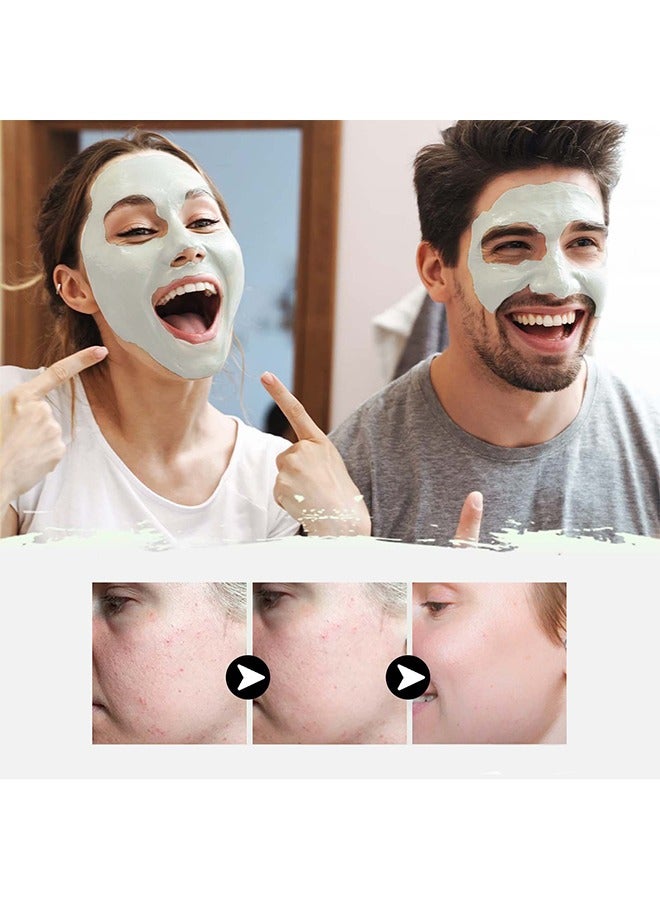 West&Month Mugworts Ance Clay Stick-Mugwort Anti Pores And Acne Clay Mask, Cleansing Mask Mud Mask For Men And Women, Moisturizing Oil Control Shrink Remove Blackheads, Shrink Pores, Improve Skin Tone - Image 3