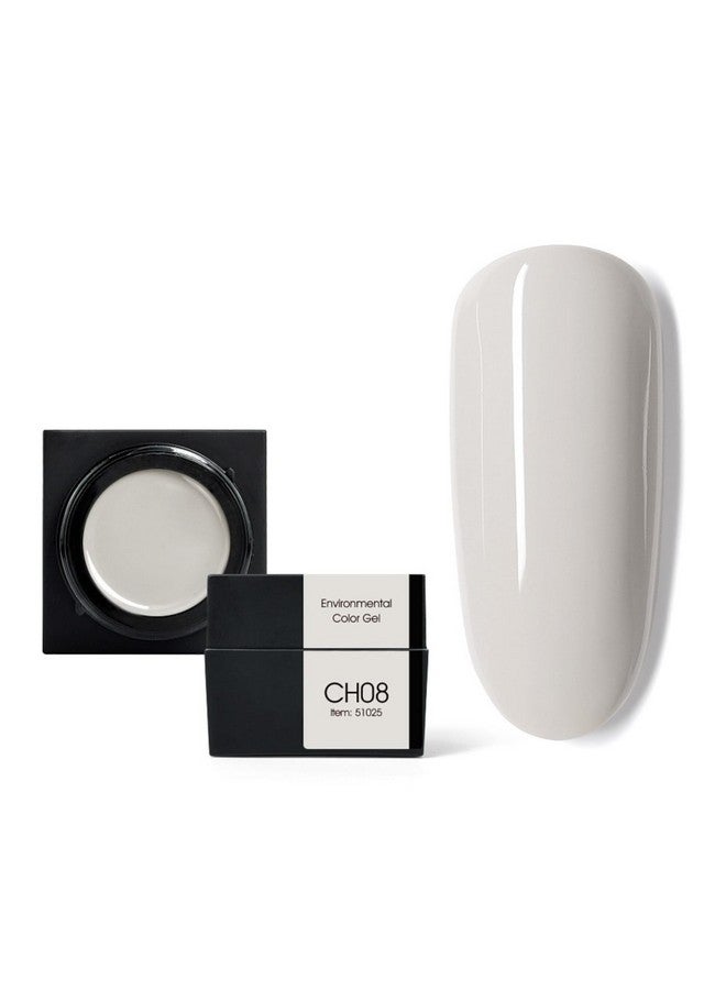 Canni جل طلاء الأظافر كاني لون طين 1 قطعة 5 مل من بيل غاغا جل أظافر LED قابل للإزالة مانكير صالون افعلها بنفسك في المنزل فرشاة غير مدرجة (CH08-سحاب) - Image 1