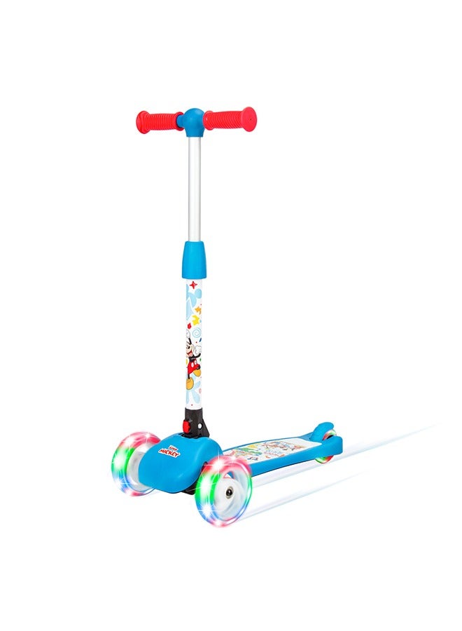 Spartan Mickey 3-Wheel LED Folding Scooter - Image 1