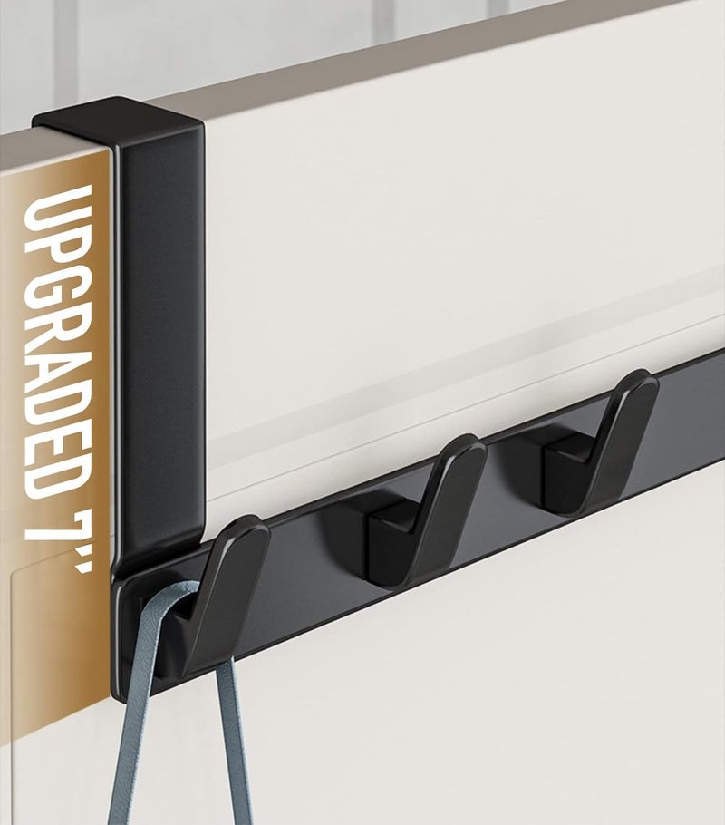 U HOOME Heavy Duty Over The Door Hook - Coat Rack for Clothes, Bags, Hats, and Towels - Image 2