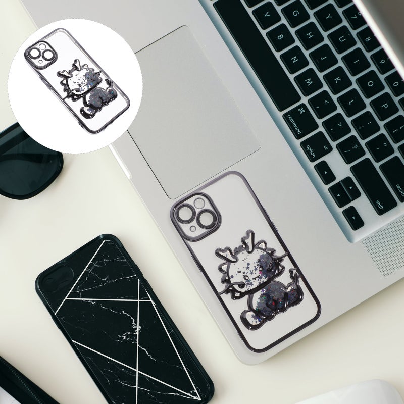 📱 غطاء هاتف مزخرف بتصميم تنين لطيف متنوع الألوان للحماية متعددة القطع - Image 1