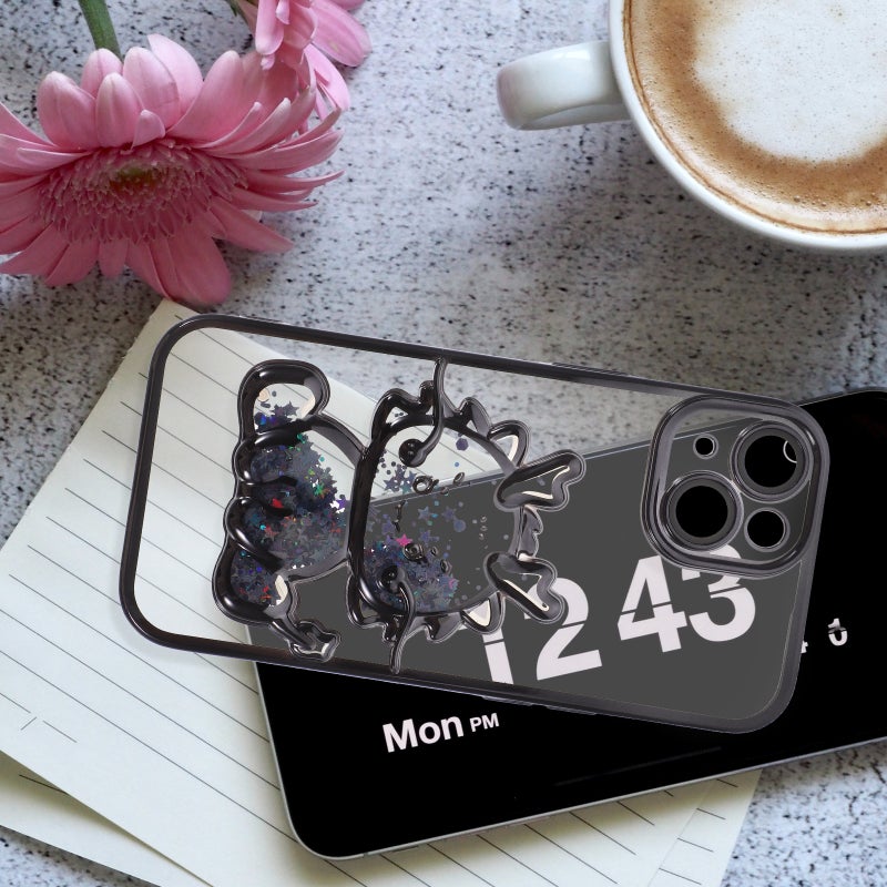 📱 غطاء هاتف مزخرف بتصميم تنين لطيف متنوع الألوان للحماية متعددة القطع - Image 3