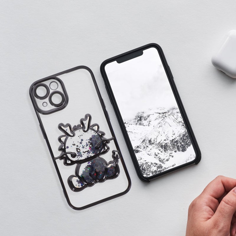 📱 غطاء هاتف مزخرف بتصميم تنين لطيف متنوع الألوان للحماية متعددة القطع - Image 4