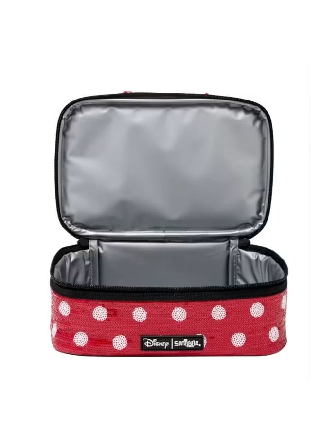 Smiggle Children's Double-Layer Insulated Lunch Bag with Cartoon Print, Student Lunchbox, Portable Large Capacity Food Carrier Bag - Image 2