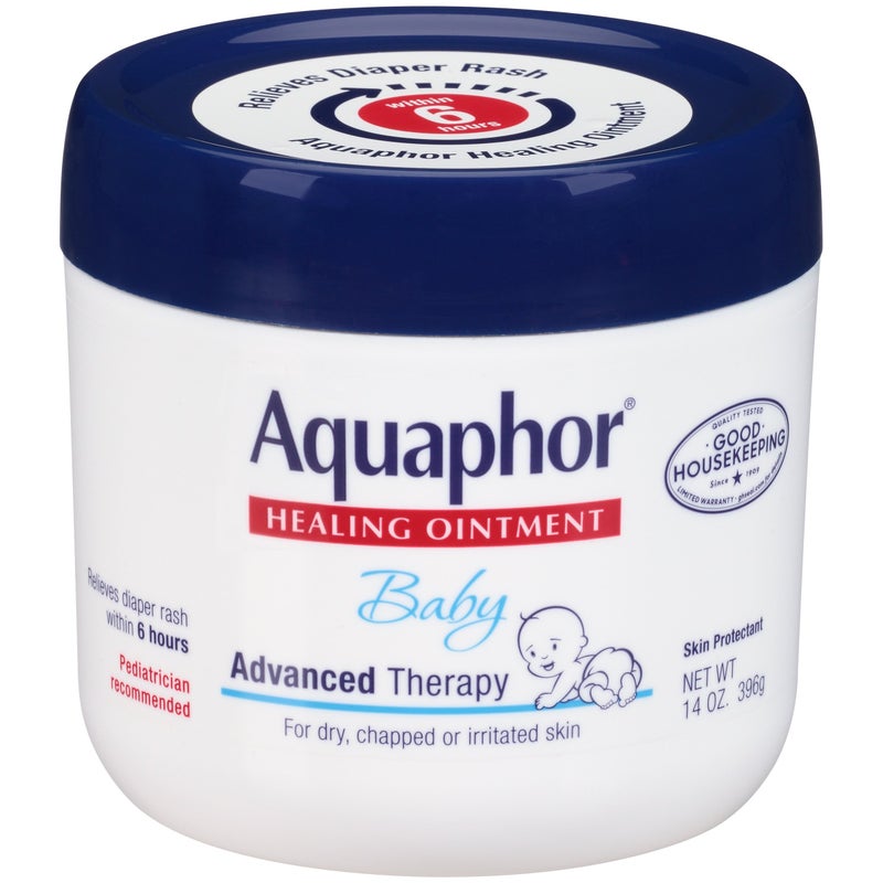 Aquaphor Baby Healing Ointment, Advanced Therapy 14 oz (Pack of 2)