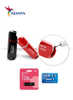 ADATA UV150 Classic 128GB USB 3.2 Flash Drive | Lightweight and Fast Data Transfer | Black  - Image 4