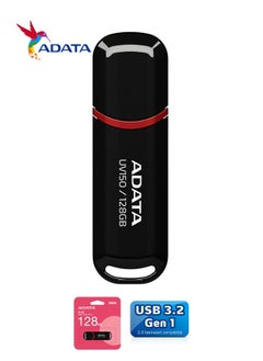 ADATA UV150 Classic 128GB USB 3.2 Flash Drive | Lightweight and Fast Data Transfer | Black  - Image 3