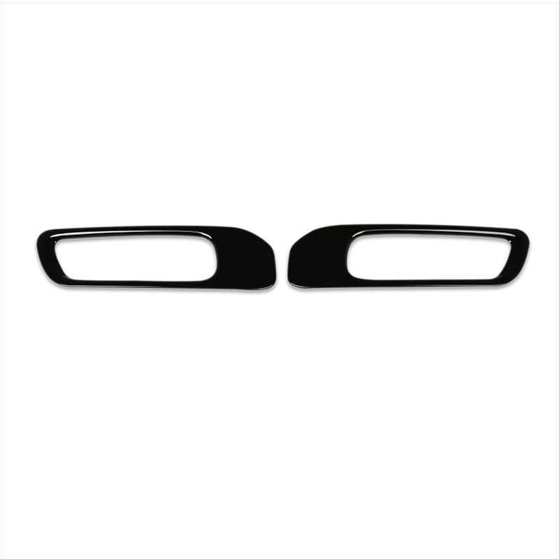 Beautost Fit For Honda New Pilot 2025 2026 Front Fog Light Lamp Cover Trims Piano Black - Image 2
