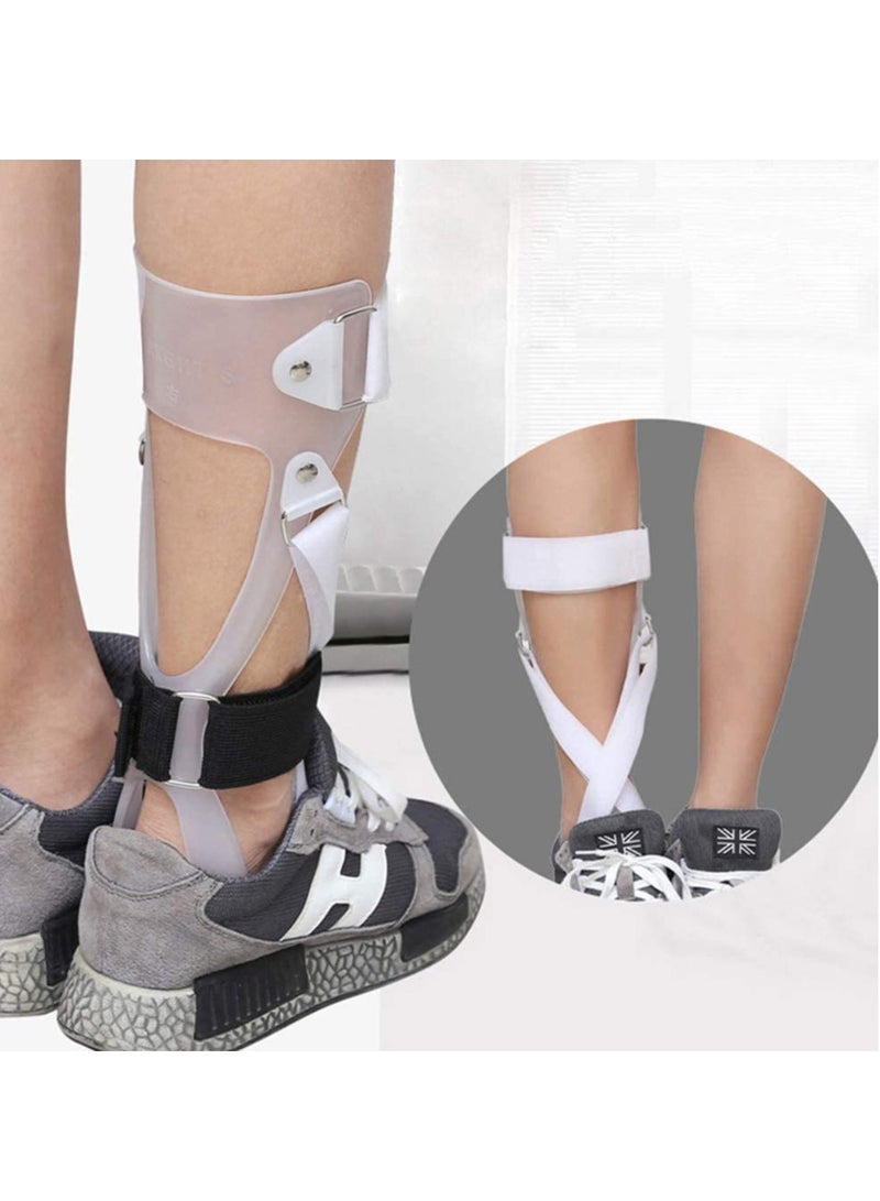 KASTWAVE AFO Brace -Ankle Foot Orthosis - Drop Foot Support Splint Postural Correction Brace - Medical Ankle Foot Orthosis Support for Men and Women(Right,L) - Image 1