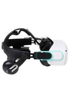Headset Adapter for Connecting Oculus Quest 2 with HTC VIVE Deluxe Audio Strap DAS Connector Head Band Adapter Smart Headband Connector VR Headset Connection Belt