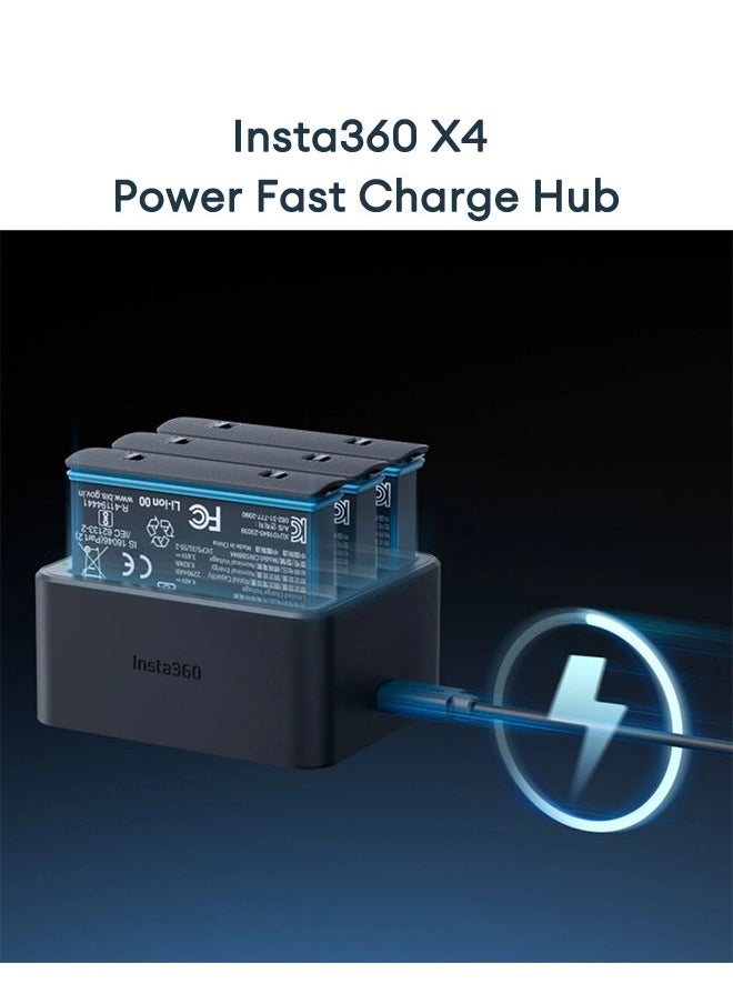 Insta360 - Original Insta360 X4 Power Fast Charge Hub - Image 1