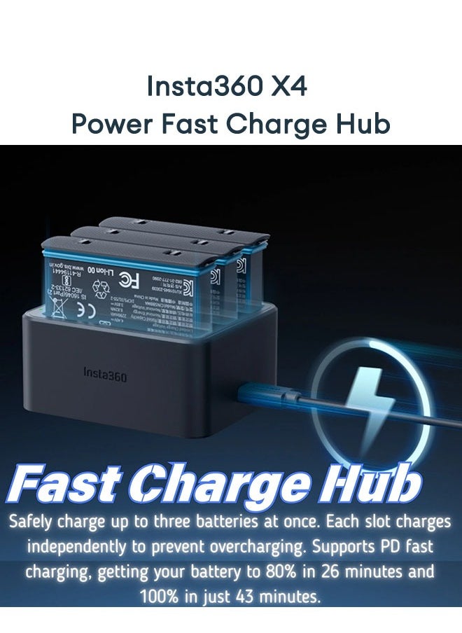Insta360 - Original Insta360 X4 Power Fast Charge Hub - Image 1