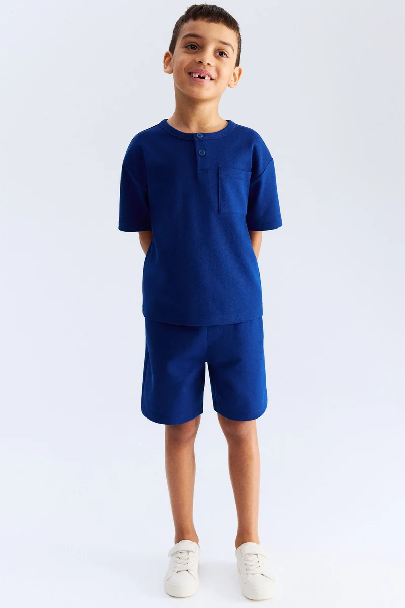 H&M Terry Henley top