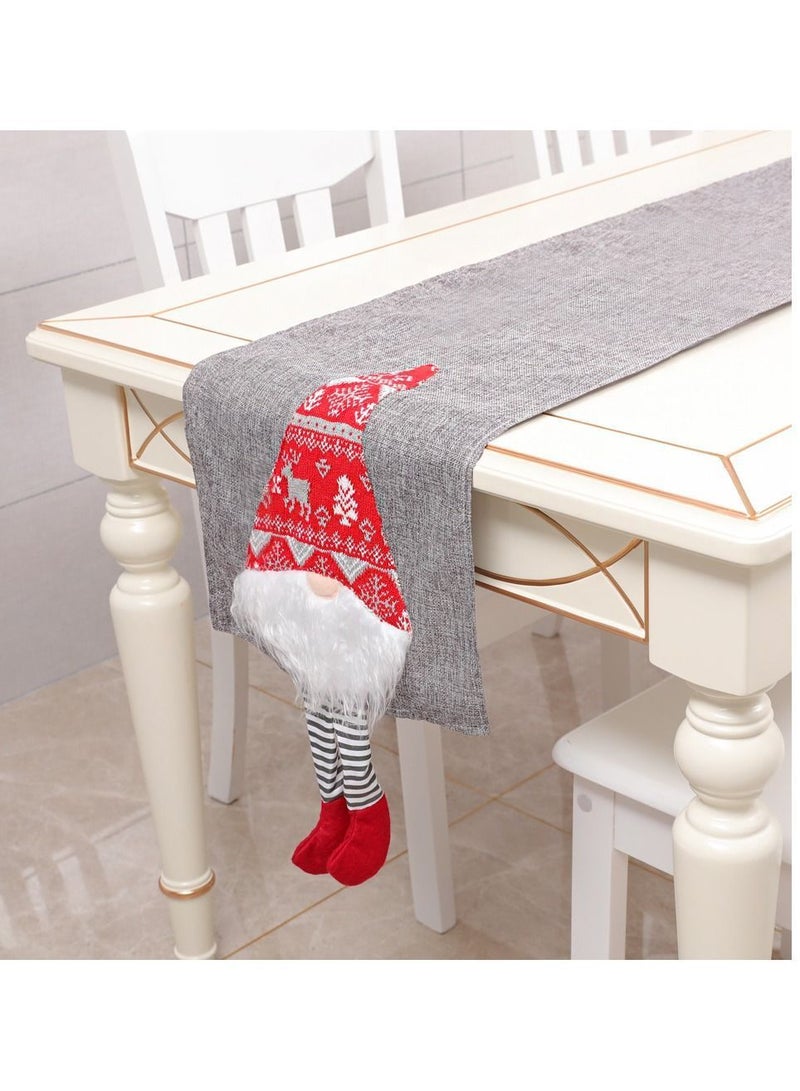 واي آند دي Christmas table runners runner for family christmas holiday dinner party decoration 34*212cm - Image 1