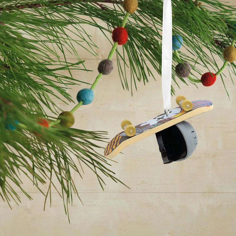 هولمارك تزلج التزلج وزخرفة عيد الميلاد خوذة - Image 5