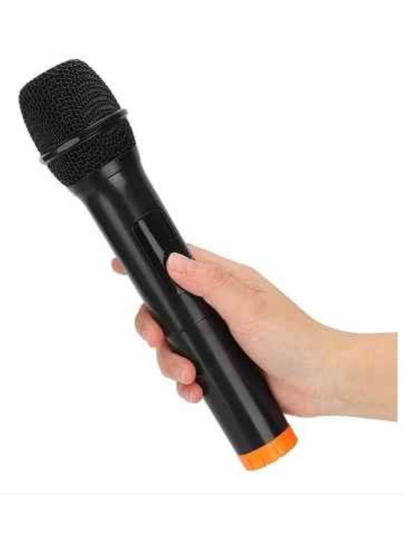 ELTRAZONE 2pc Excellent Sound Quality Metal Hand‑Held Karaoke Wireless Microphone Singing For Home - Image 3