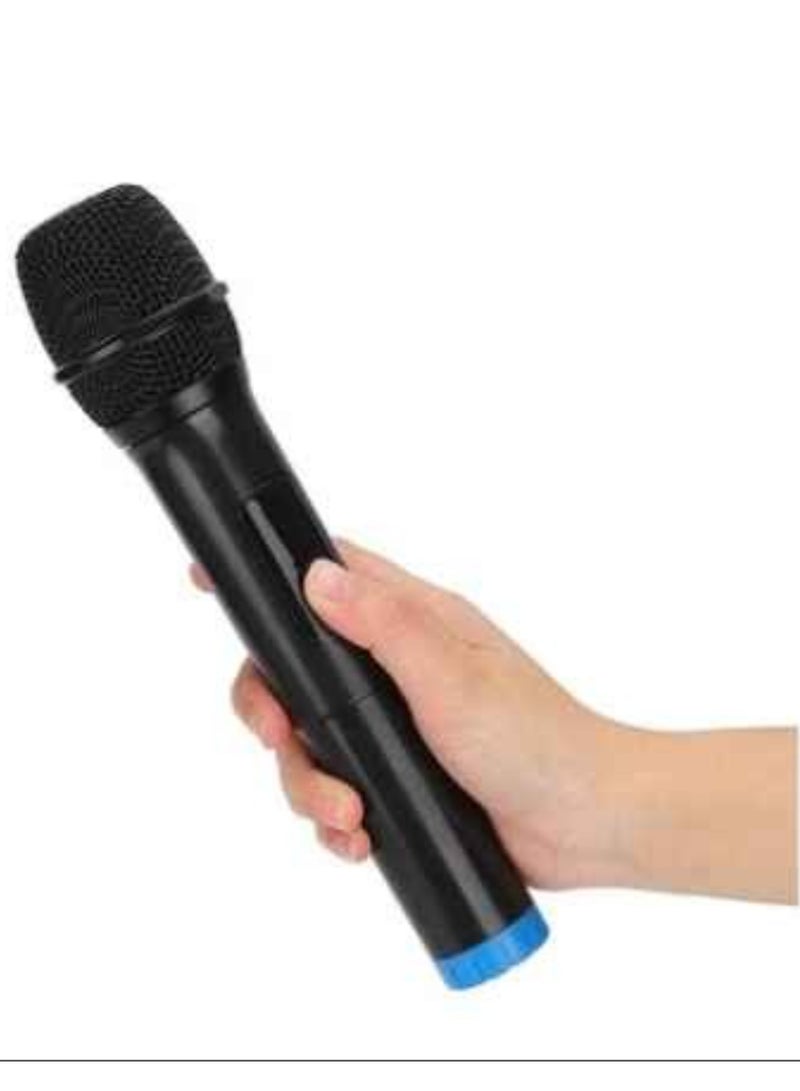 ELTRAZONE 2pc Excellent Sound Quality Metal Hand‑Held Karaoke Wireless Microphone Singing For Home - Image 2