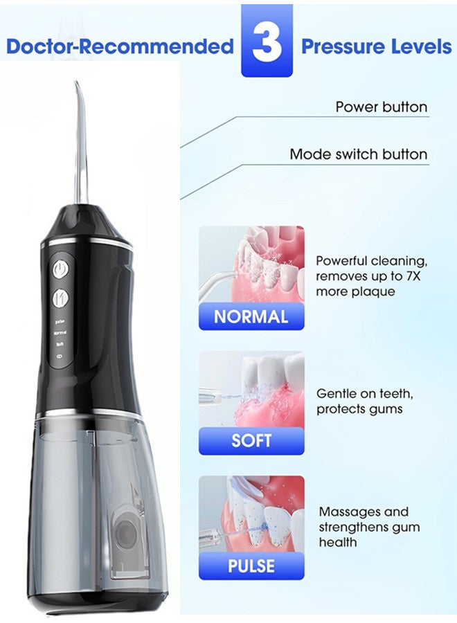 السعادة تنظيف الأسنان بالماء، الري الفموي، تنظيف الأسنان العميق، الخيط الكهربائي - Image 3