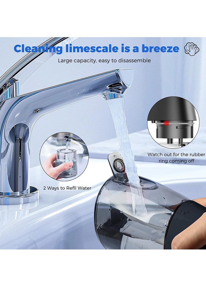 السعادة تنظيف الأسنان بالماء، الري الفموي، تنظيف الأسنان العميق، الخيط الكهربائي - Image 4