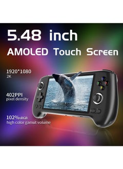 ANBERNIC RG556 Handheld Game Console Unisoc T820 Android 13 5.48 inch AMOLED Screen 5500mAh WIFI Bluetooth Retro Video Players (Black 256G) - pzsku/Z0C92F7CB5D3D30F49BBCZ/45/_/1713935761/77ee69b4-db4a-4448-a8f6-c409fb9b62b4