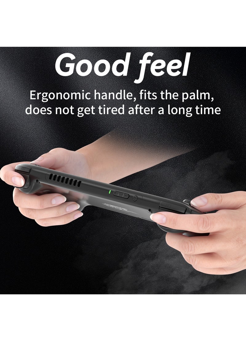 ANBERNIC  - ANBERNIC RG556 Handheld Game Console Unisoc T820 Android 13 5.48 inch AMOLED Screen 5500mAh WIFI Bluetooth Retro Video Players (Black 256G) - Image 1