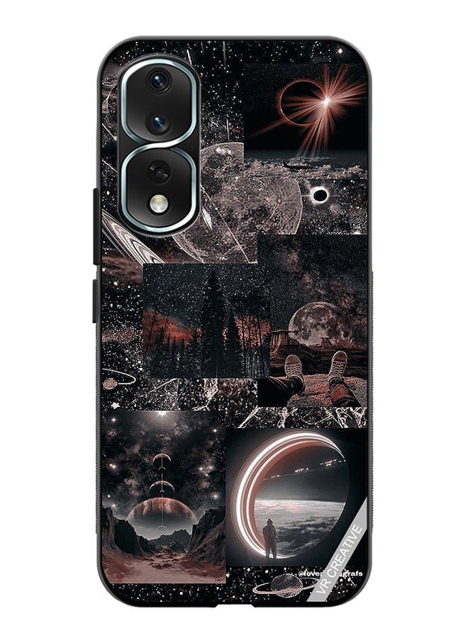 VR CREATIVE Protective Case Cover For Honor 80 Pro Galaxy Design Multicolour - Image 1