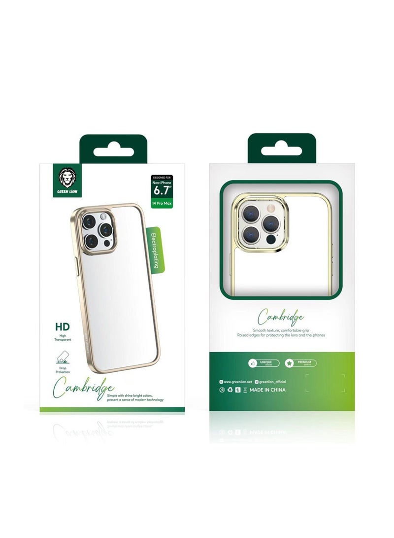 Green Lion Cambridge Case for iPhone 14 Pro ( 6.1" ) - Silver - Image 2