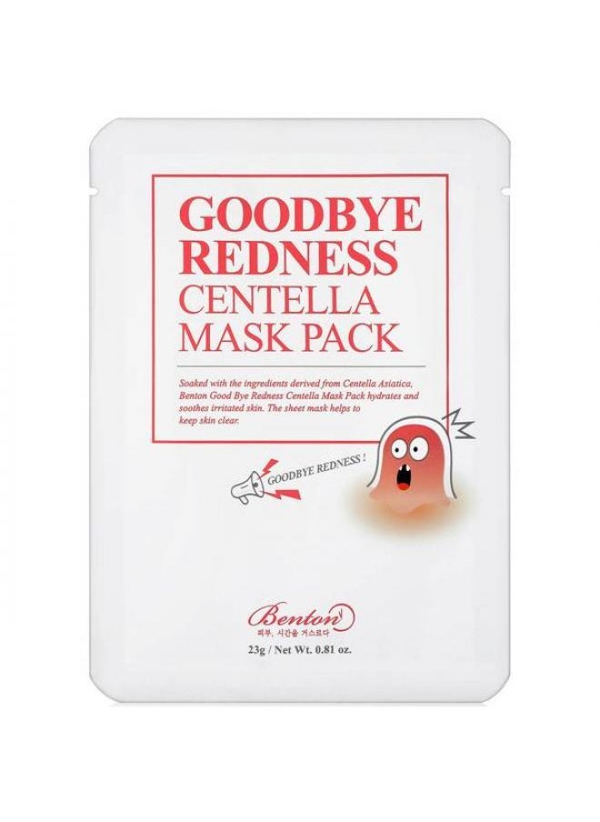 Benton Benton Goodbye Redness Centella Mask Pack of 10,23g 