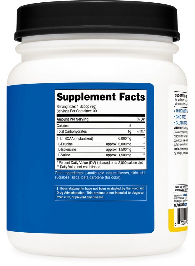 Nutricost Bcaa Powder- 2:1:1 ings - Image 5