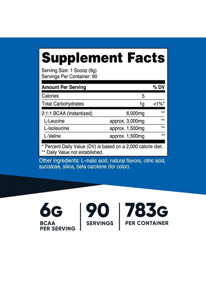 Nutricost Bcaa Powder- 2:1:1 ings - Image 2