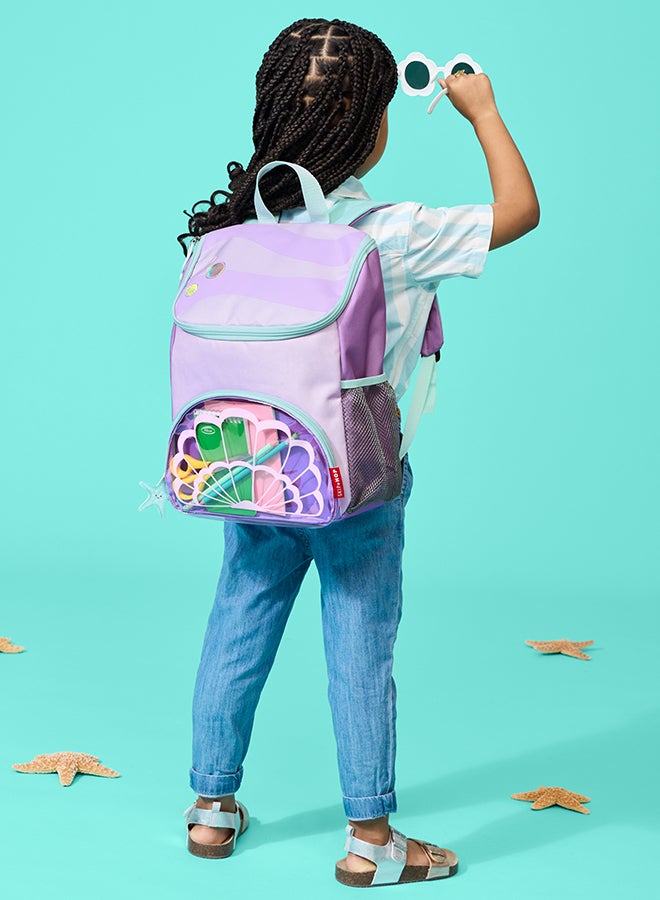 Skip Hop Spark Style Big Backpack - Seashell - Image 4