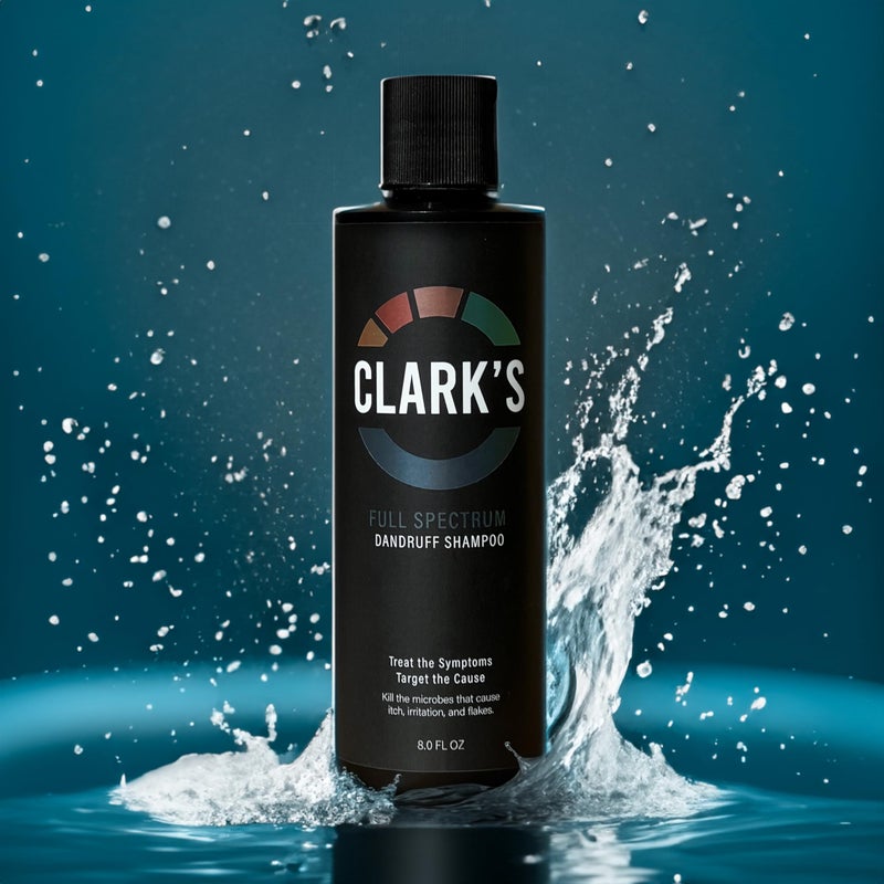 CLARK's Full Spectrum Dandruff Shampoo with Coal Tar, Salicylic Acid, and Sulfur, 8 Fl Oz - Image 3
