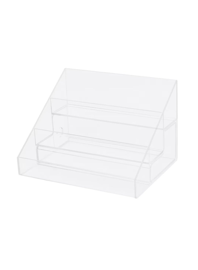 Nail polish stand, 3 comp/1 drawer16.5x12.5 cm - Image 3