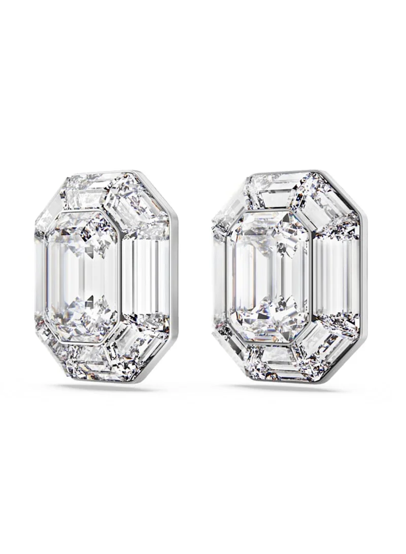 SWAROVSKI Lucent Stone Detail Stud Earrings