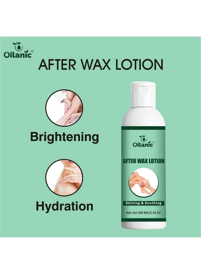 Oilanic Chocolate Hair Removal Powder and After Wax Lotion (Combo of 2)|Natural Hair Removal for Body, Hands, Legs, Bikini Line and Underarms After Wax Lotion for Body for Men and Women| - Image 4