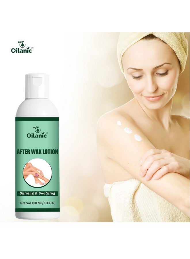 Oilanic Chocolate Hair Removal Powder and After Wax Lotion (Combo of 2)|Natural Hair Removal for Body, Hands, Legs, Bikini Line and Underarms After Wax Lotion for Body for Men and Women| - Image 2