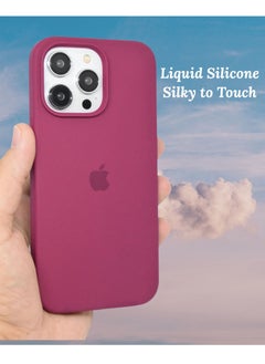 BORTONY iPhone 14 Pro Max Case Liquid Silicone Anti Scratch Anti Fingerprint Soft Silky Touch Shockproof Protective Cover for Apple iPhone 14 Pro Max  - Image 3