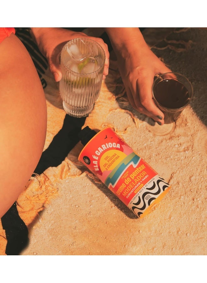 Lola from Rio كريم تصفيف الشعر إيلّا إي كاريواكا مع ماء جوز الهند - يحدد التجاعيد، يوفر ثباتًا مرنًا ويقضي على التجاعيد، مثالي لجميع أنواع التجاعيد (250 مل) - Image 4