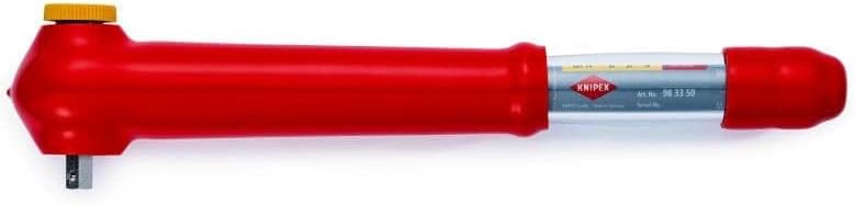 KNIPEX 98 33 50 3/8in Reversible VDE Torque Wrench 5-50Nm - Image 2