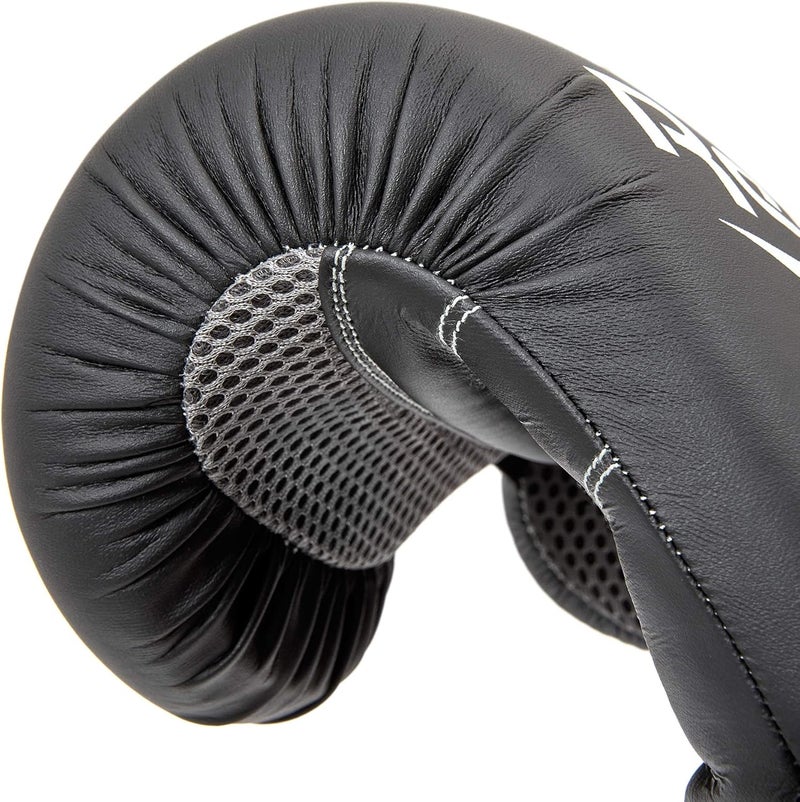 ريبوك قفازات ملاكمة ريبوك ريتيل – 10 أونصات باللون الأسود – قفازات متينة للتدريب مع تصميم مريح وحماية للمعصم - Image 2