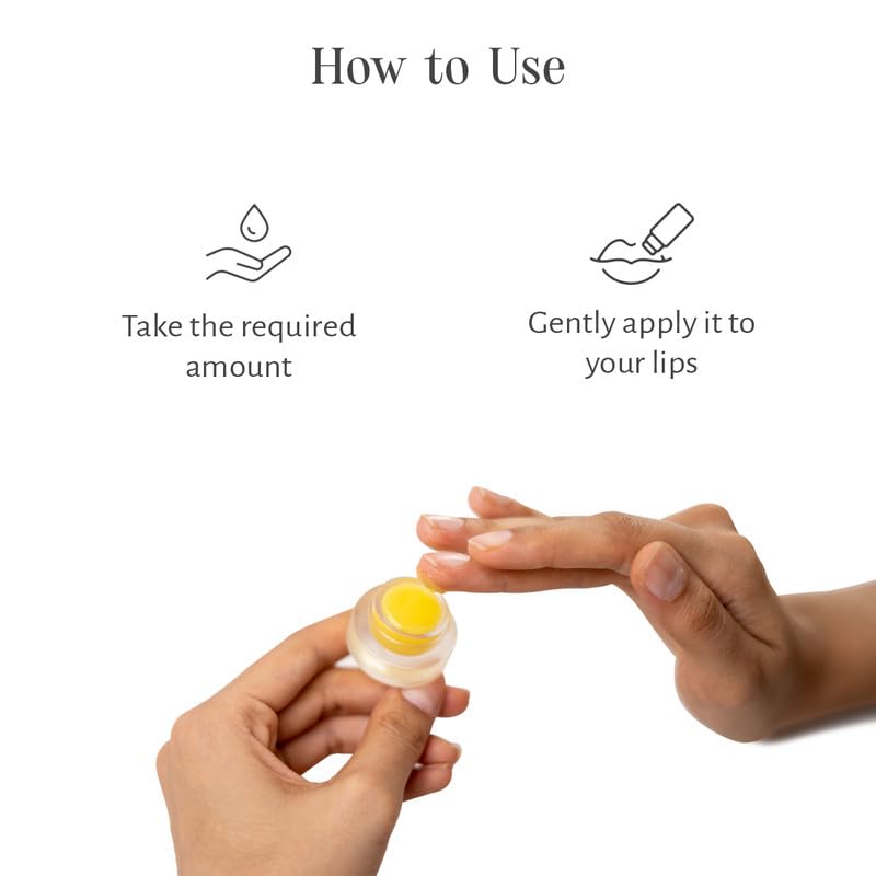 Shankara Gheesutrā Lemon Lip Butter, Ayurvedic Lip Balm for Soothing Dry, Inflamed, and Chapped Lips - Nourishment, Moisturizing, and Hydration up to 12 Hours - (Pack of 1) - 3ml - Image 5