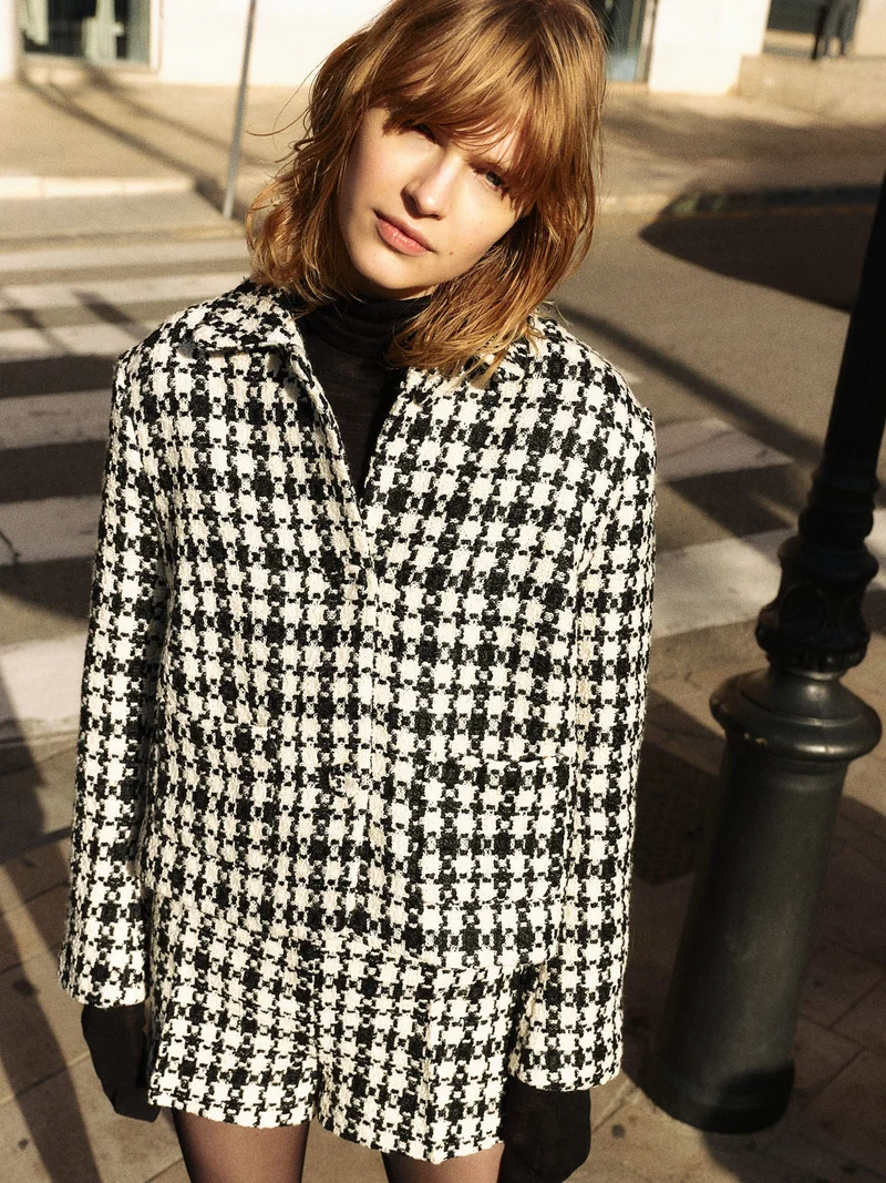 اتش اند ام Jacquard-weave jacket