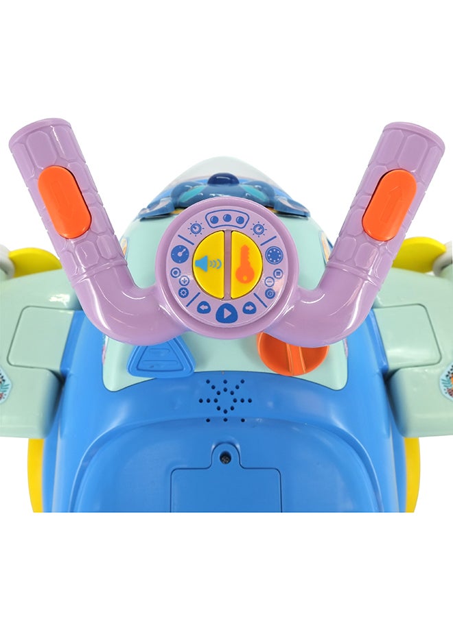 Kiddieland | Spinning Lights Stitch Activity Plane - Image 4