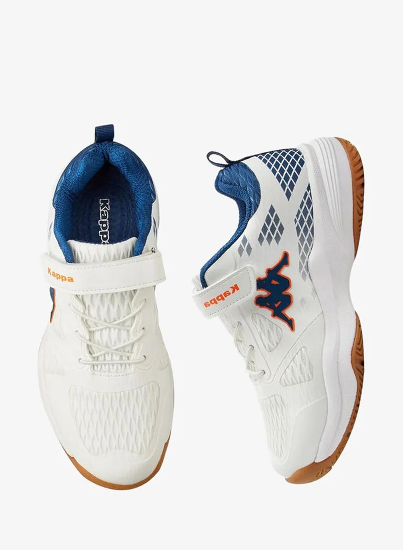 Kappa Boys' Hook and Look Closure Badminton Shoes