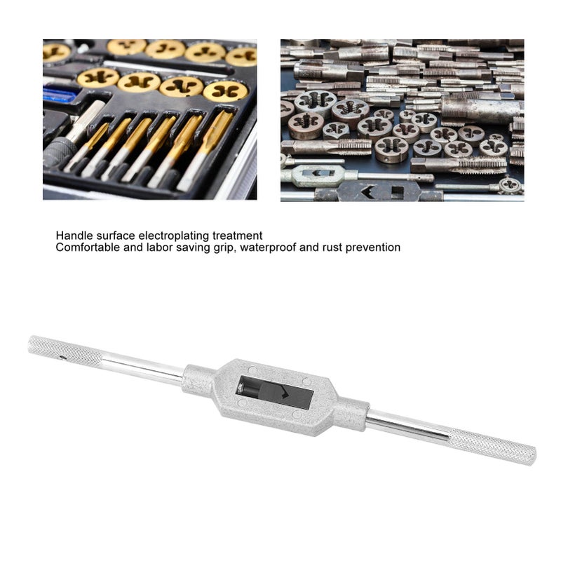 Tap Wrench M4 To 12 5/32 to 1/2in Adjustable Tap Handle Alloy Steel High Hardness Tapping Hand Tool - Image 2