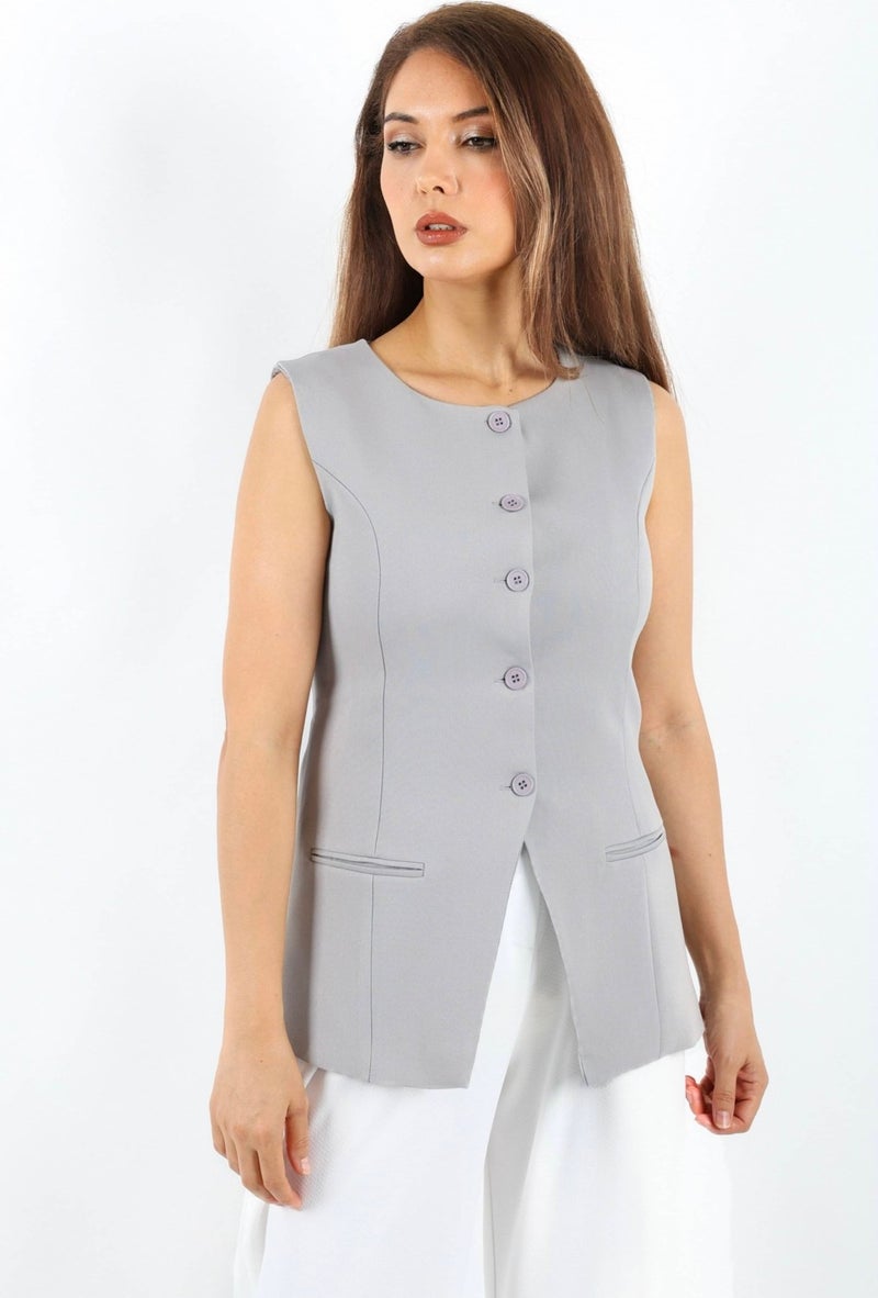 Ritnice سترة رمادية للنساء  - Image 4