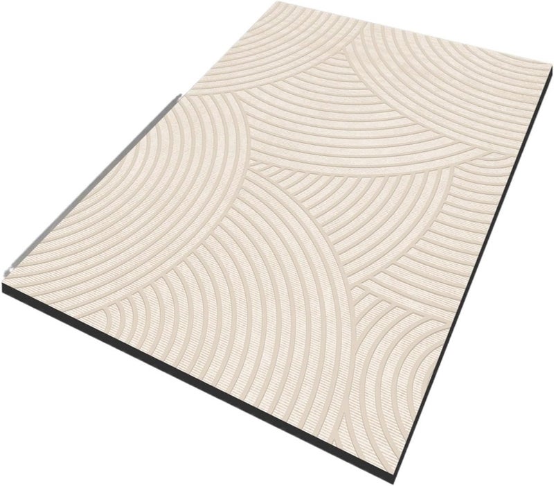 Super Absorbent Bath Mats Bathroom Anti Slip Shower Foot Mat Quick Dry Bathtube Carpet Toilet Rug Doormat Washable(A,45cmx70cm) - Image 1