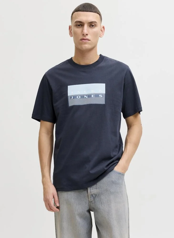 Graphic Crew Neck T-Shirt