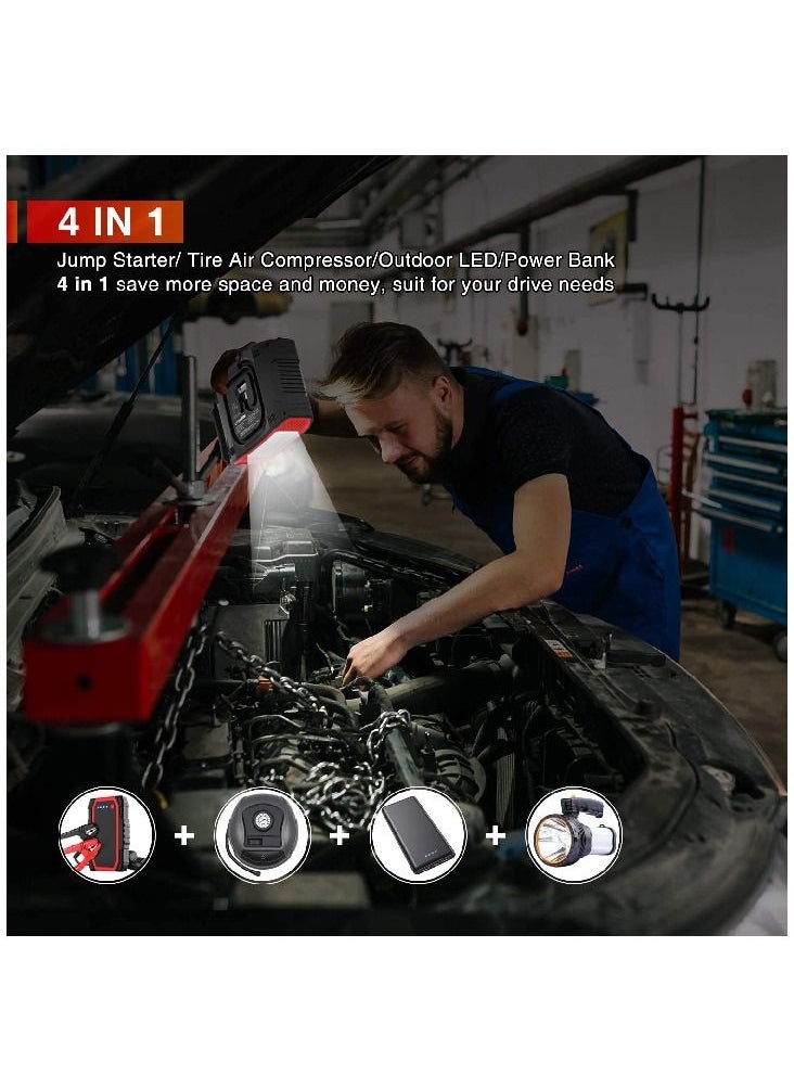 UTRAI - UTRAI Jstar 5 Portable Jump Starter with Air Compressor Battery - Image 1