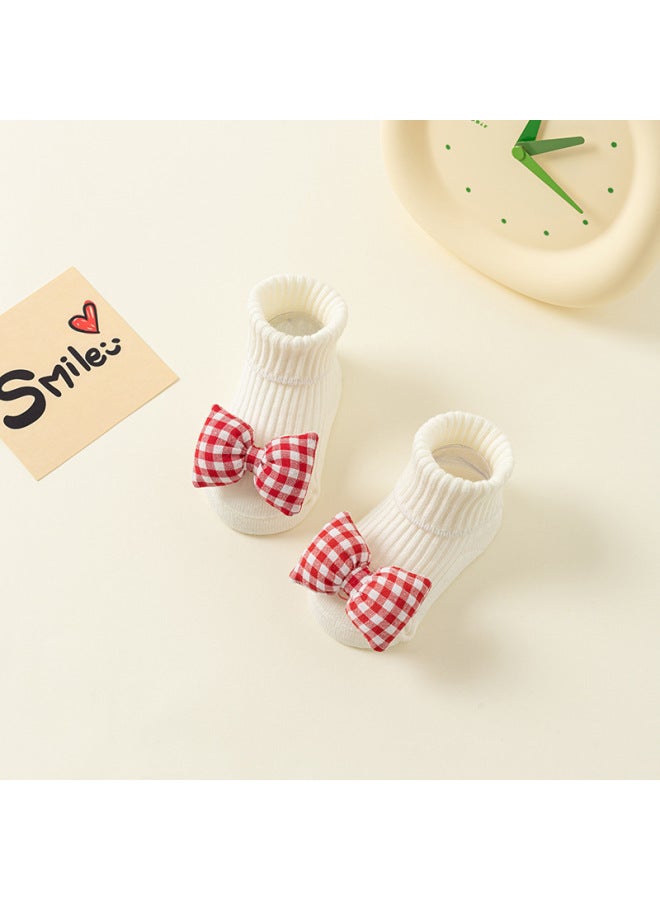 Newborn Baby Socks, Spring And Autumn Style, Baby A-grade Cotton, Spring And Autumn, Anti-slip, Non-binding, Cartoon Floor Socks 6